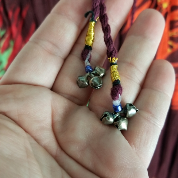 PAPA | leaf print boho flowy maxi skirt - Picture 3 of 7